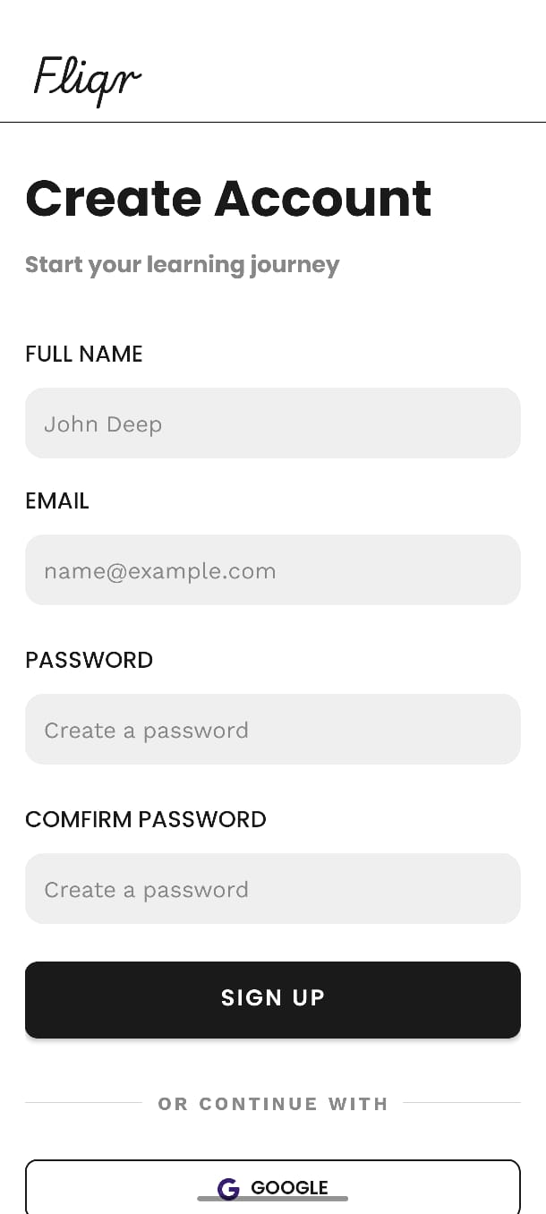 Fliqr Screenshot